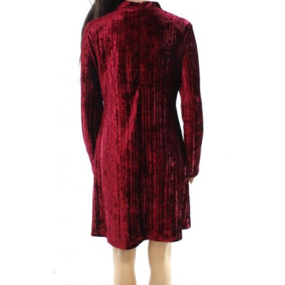 Nicole Miller Ribbed Velvet Dress - Picture 2 of 2